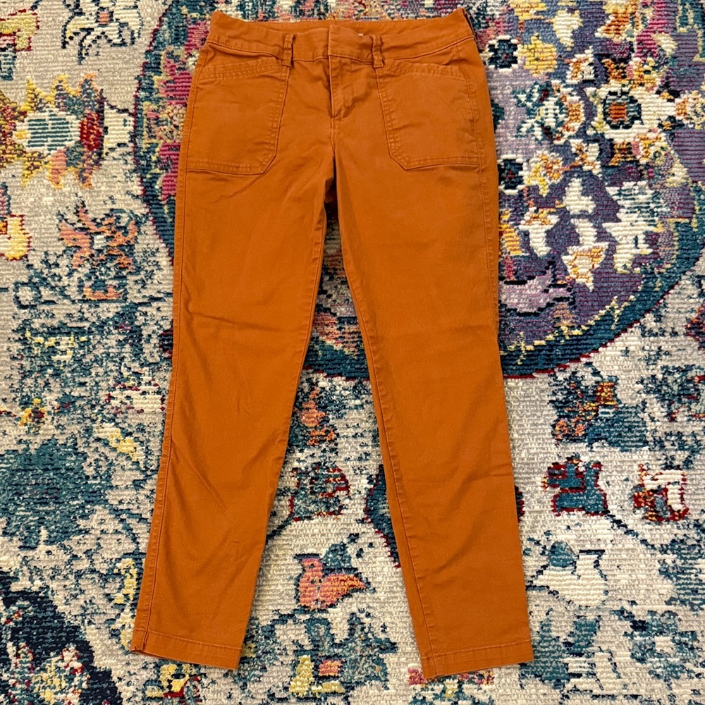 Rust Orange Pixie Pants